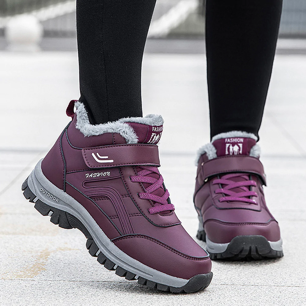 Lodowylabedz Nowe zimowe śniegowce męskie i damskie, wyściełane, antypoślizgowe i ciepłe