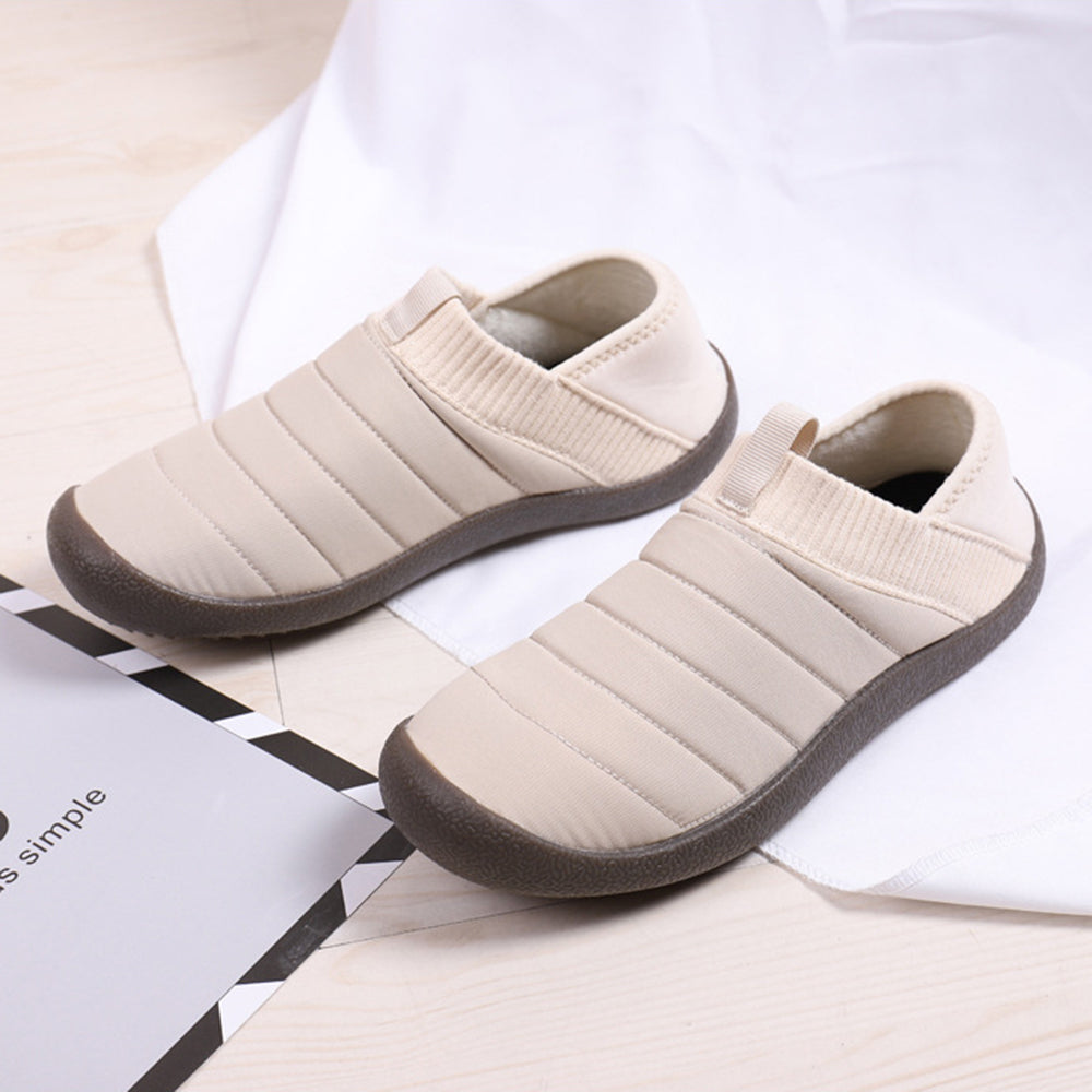 Nowe, ciepłe, bawełniane buty męskie i damskie, antypoślizgowe, z pogrubionego polaru