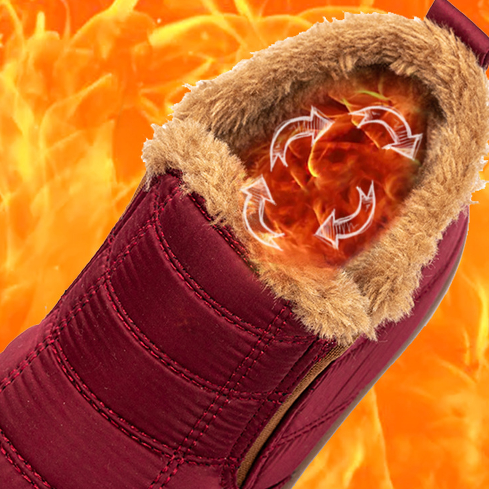 Lodowylabedz Zimowe nowe wodoodporne ciepłe polarowe pogrubione śniegowce