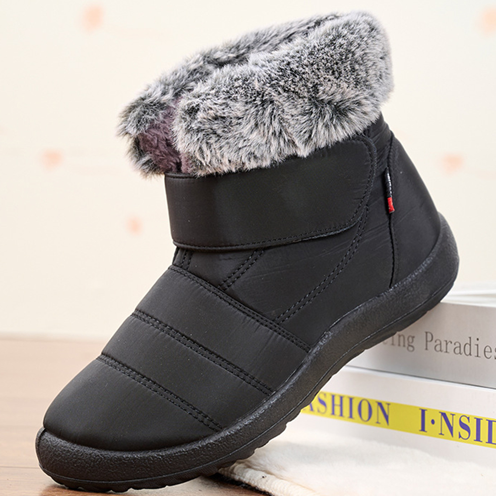 Lodowylabedz Aksamitne wodoodporne i ciepłe bawełniane śniegowce