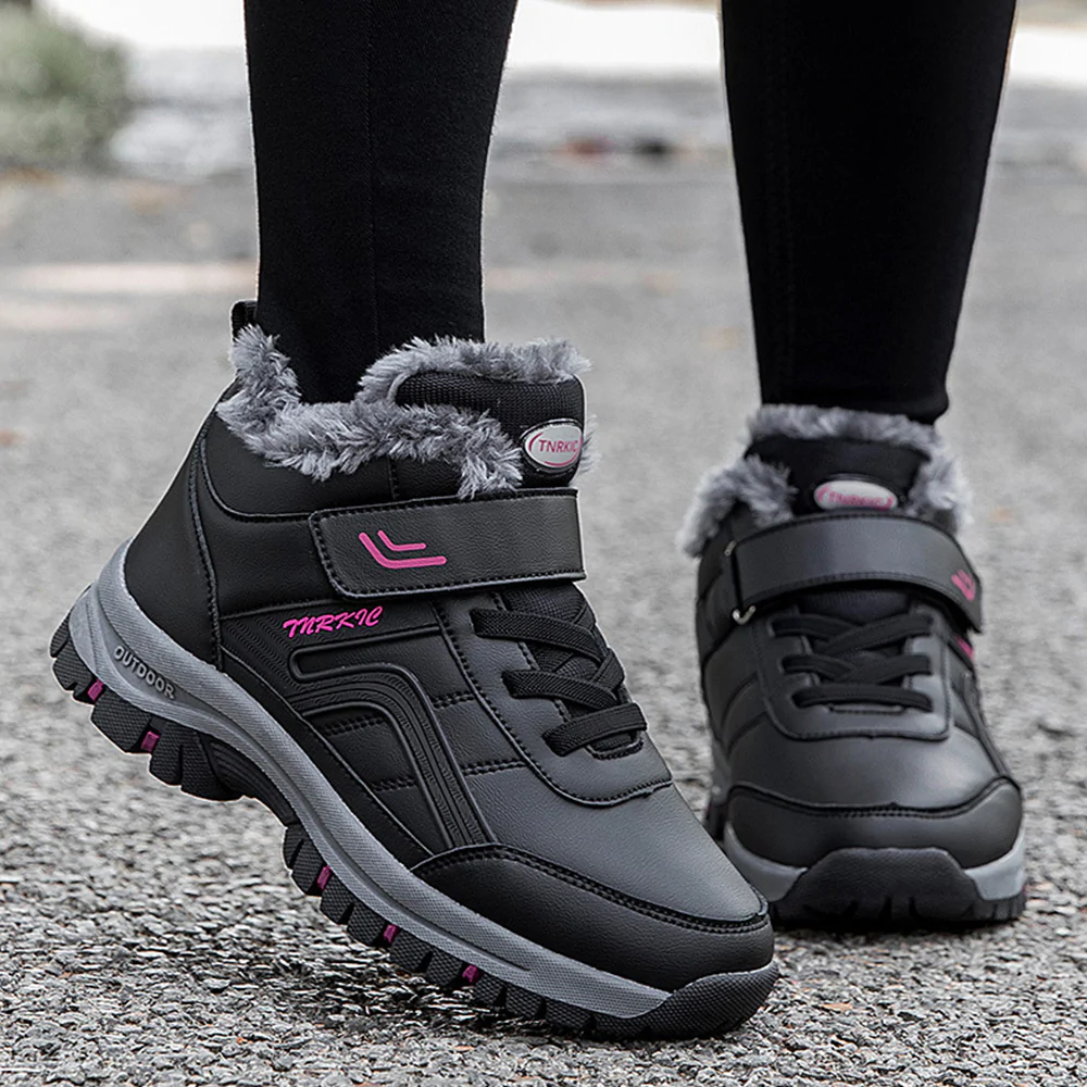 Lodowylabedz Nowe zimowe śniegowce męskie i damskie, wyściełane, antypoślizgowe i ciepłe