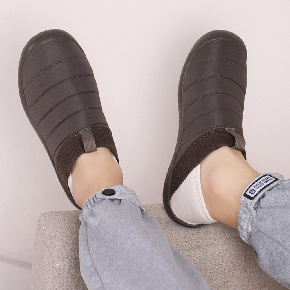 Nowe, ciepłe, bawełniane buty męskie i damskie, antypoślizgowe, z pogrubionego polaru