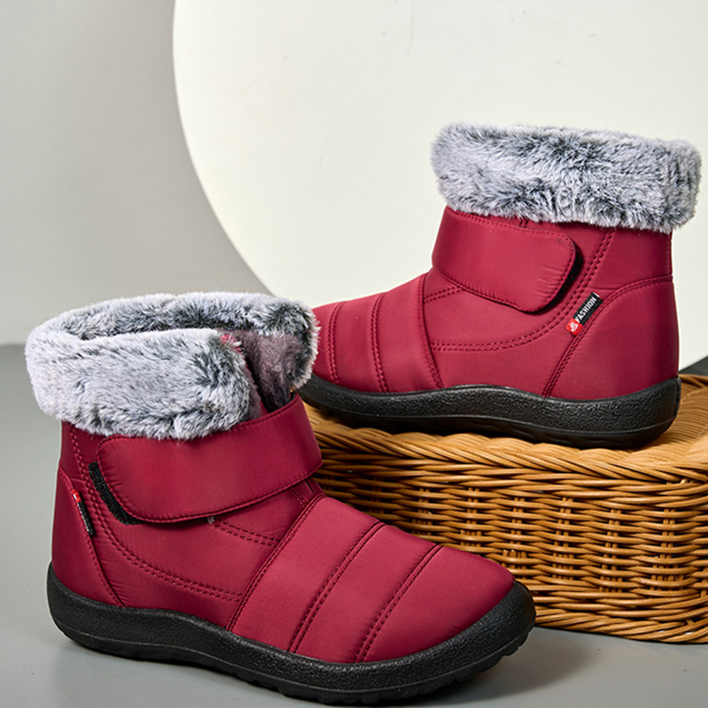 Lodowylabedz Aksamitne wodoodporne i ciepłe bawełniane śniegowce