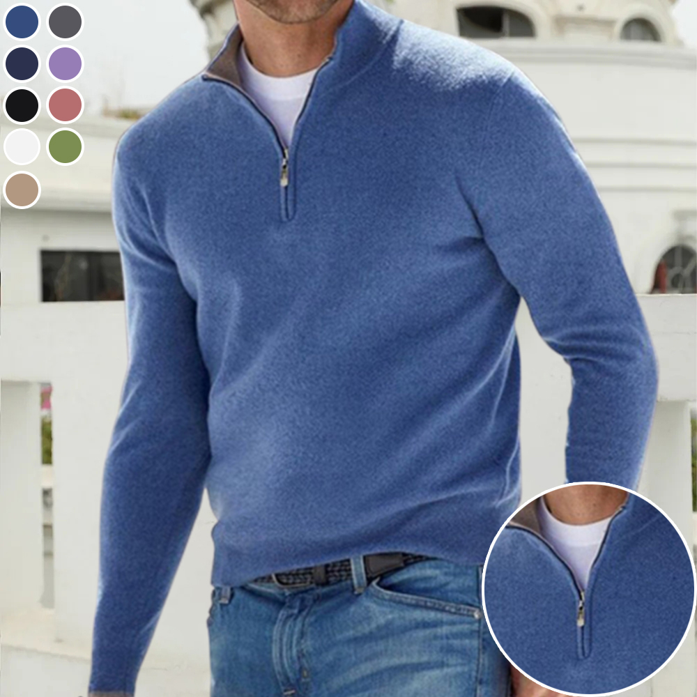 Modacontigo™ Suéter de hombre de moda de otoño e invierno 2023