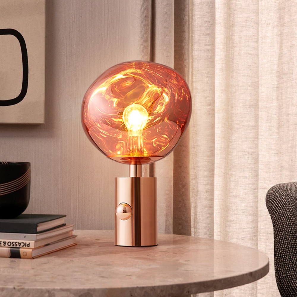 Nordic Colorful Lava Table Lamp Living Room Bedroom Bedside Lamp