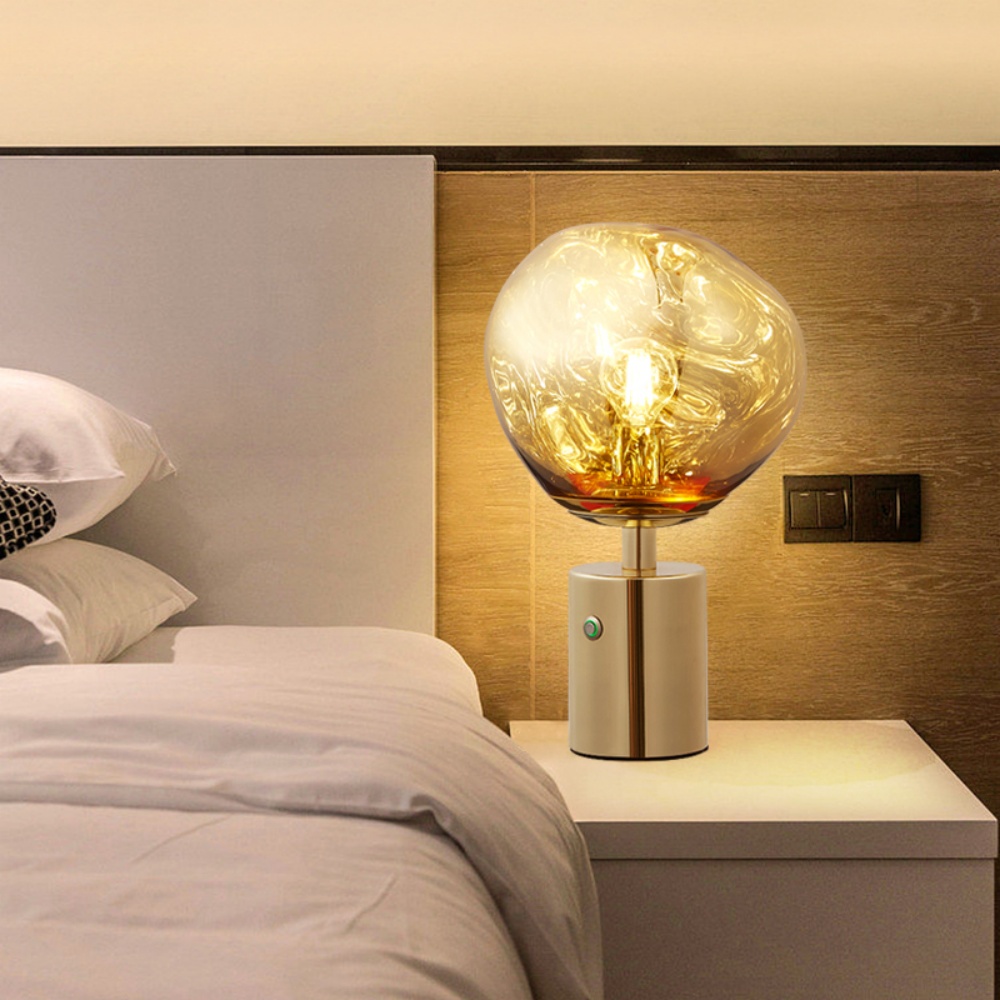 Nordic Colorful Lava Table Lamp Living Room Bedroom Bedside Lamp