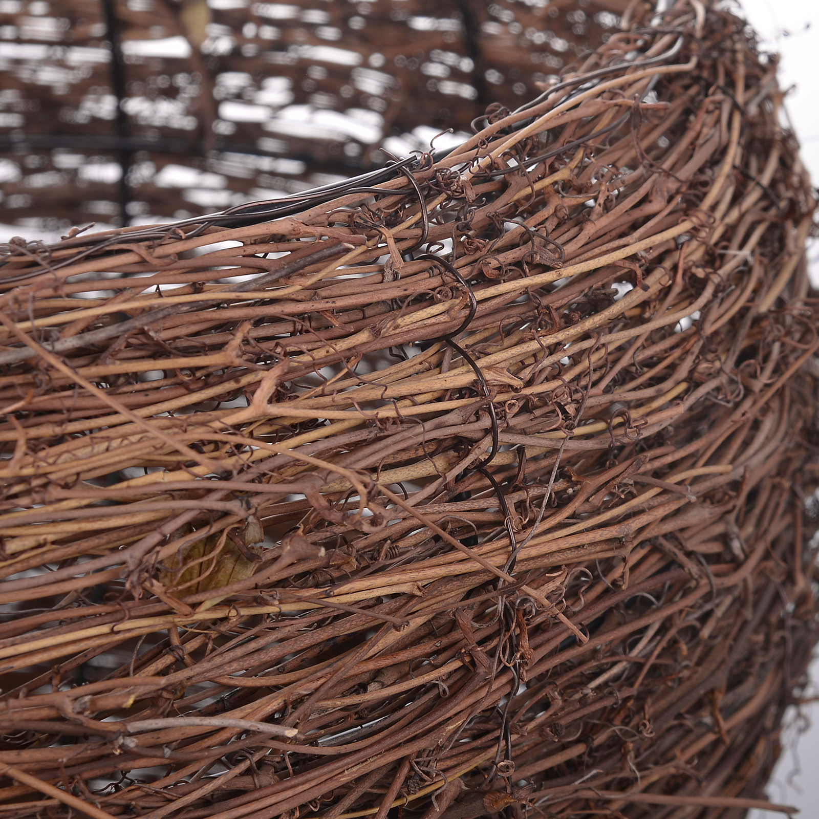 Handmade Bird's Nest Pendant Light Commercial Restaurant Cafe Art Decor Rattan Chandelier
