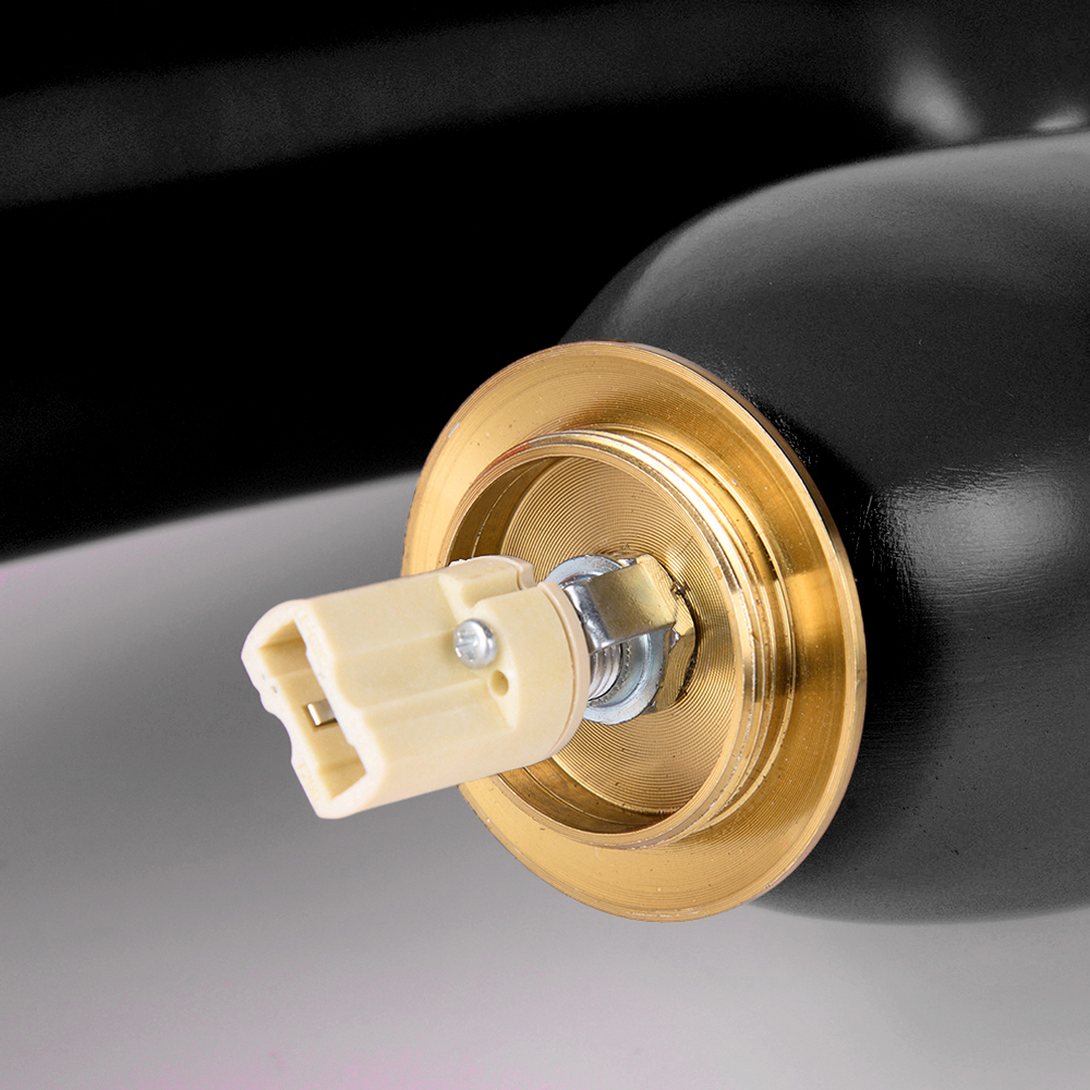 Classic Modern Style Black Table Lamp for Bedroom