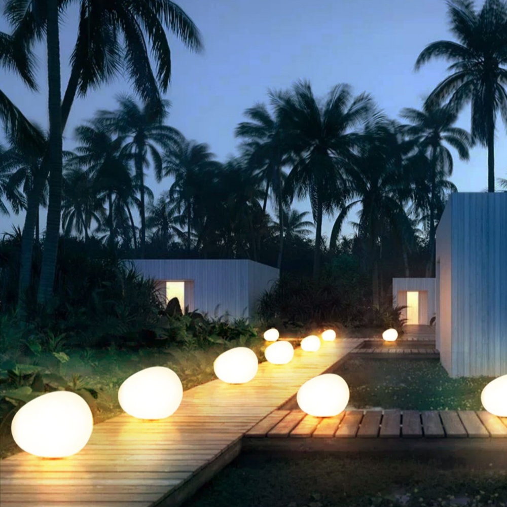 Outdoor Lights Decorative Garden Lights Pebble Floor Lights Party Lights