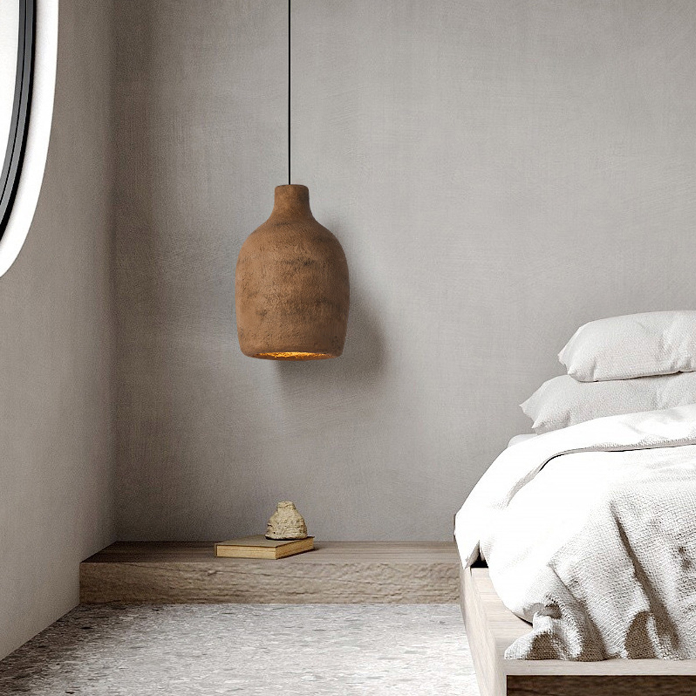 Wabi-sabi High Density Polystyrene Restaurant Lamp Art Designer Pendant Light