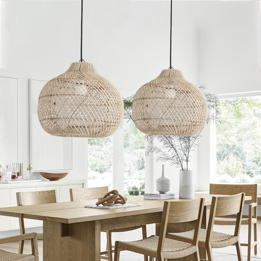 Quality Handmade Rattan Pendant Light