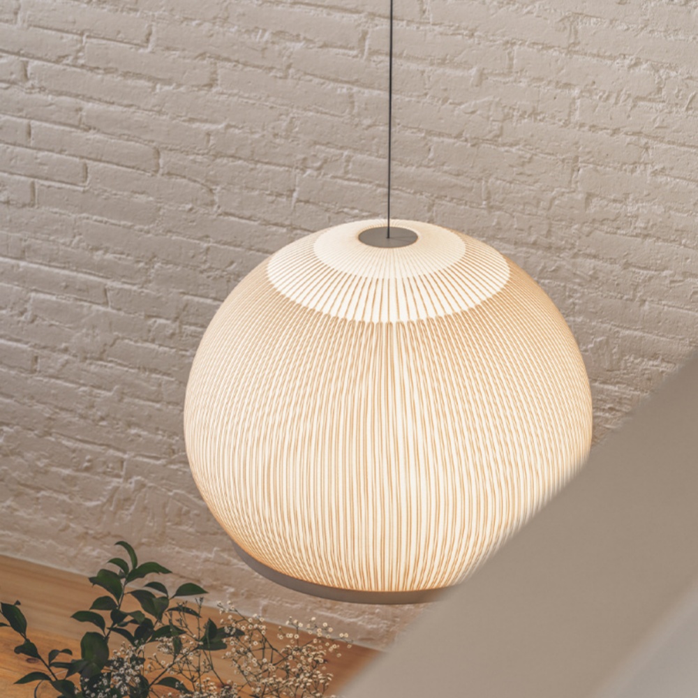 Modern Simple Fabric Woven Pendant Light Dining Room Lampshade