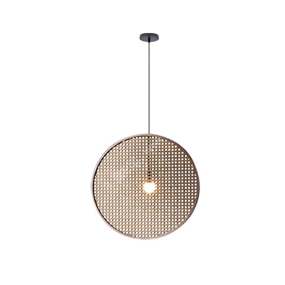 Zen Chandelier Japanese Living Room Dining Room Rattan Pendant Lights Homestay Retro Lamp