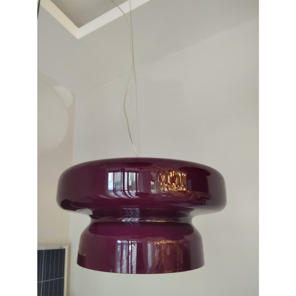 Nordic Glass Pendant Light Mid-Century Modern Minimalist Colored Glass Bar Ambient Light