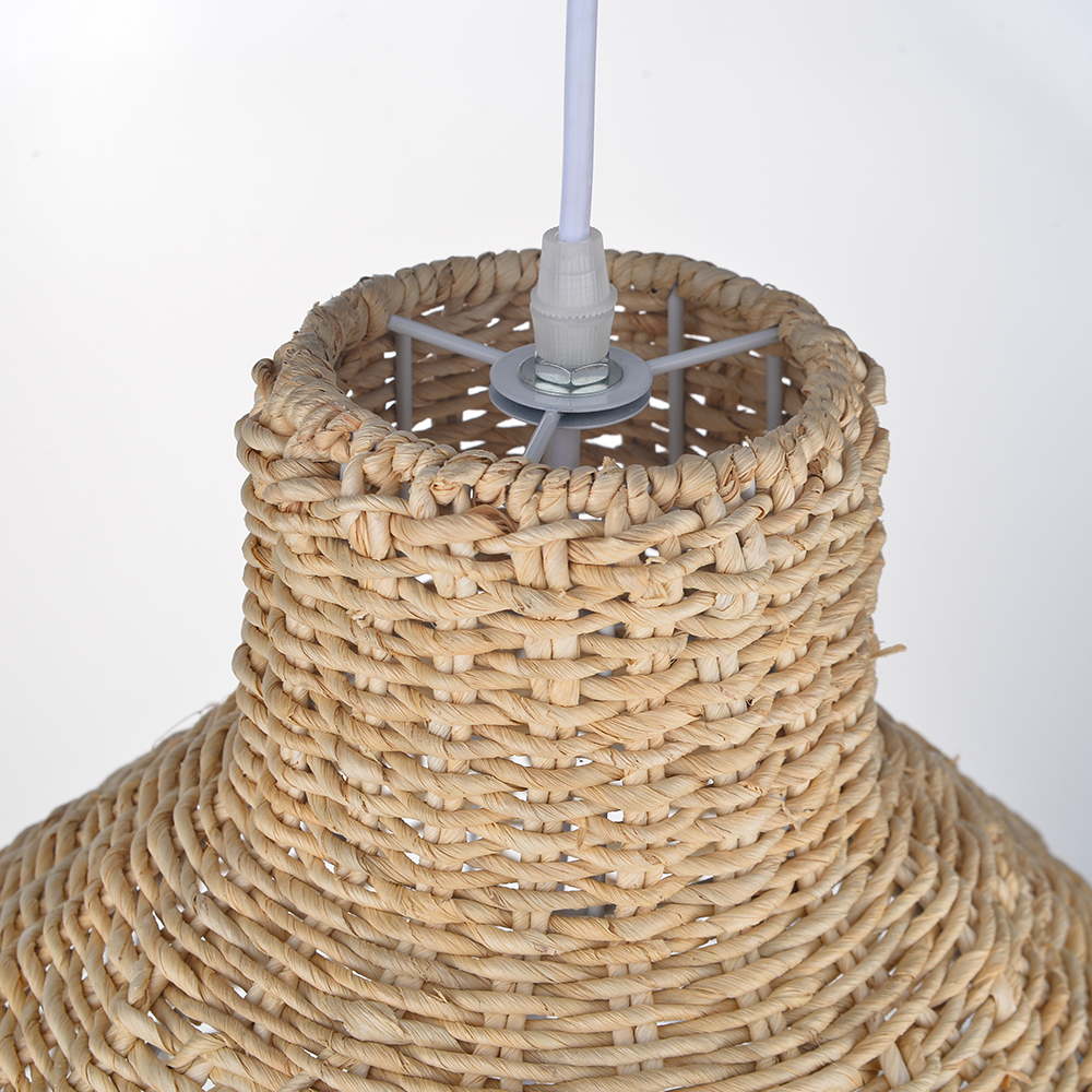 Hand Woven Lighting Dining Room Rattan Pendant Lights