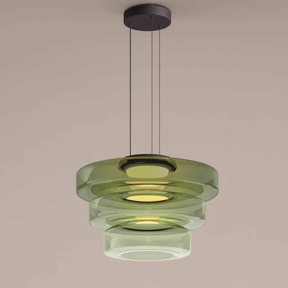Modern Elegant Glass Pendant Light Fixtures for Living Room Dining Room