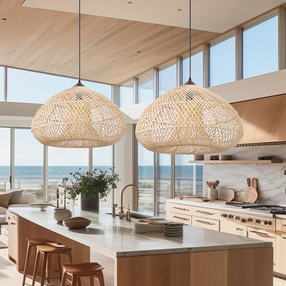 50% OFF Clearance Rattan Zen Pendant Light