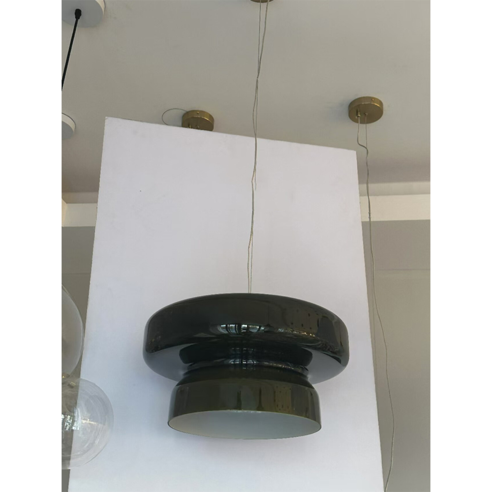Nordic Glass Pendant Light Mid-Century Modern Minimalist Colored Glass Bar Ambient Light
