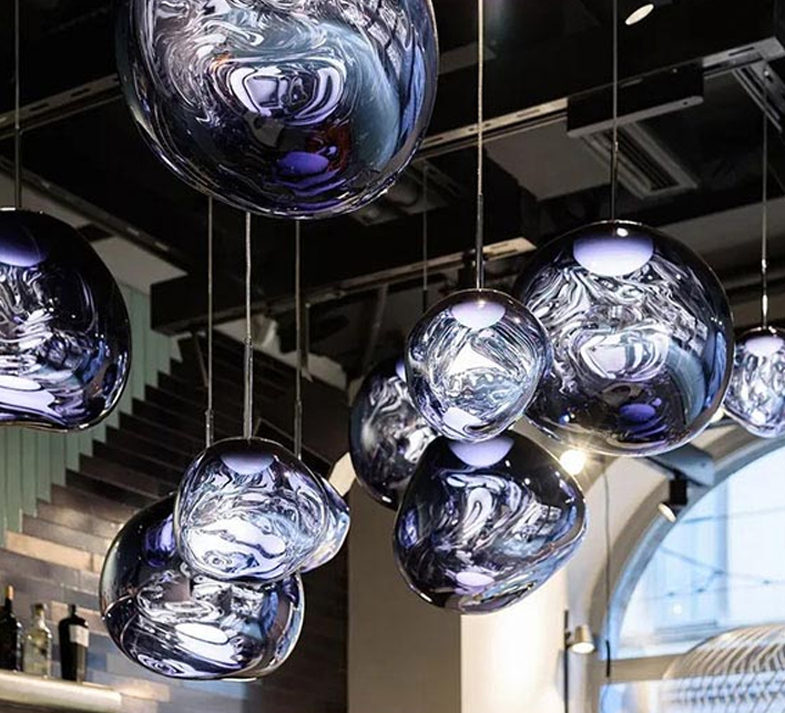 Designer Lava Chandelier Villa Loft Duplex Stairwell Pendant Light Apartment Living Room Empty Luxury Restaurant Lamp