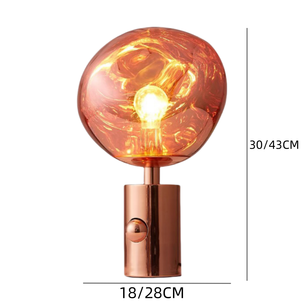 Nordic Colorful Lava Table Lamp Living Room Bedroom Bedside Lamp