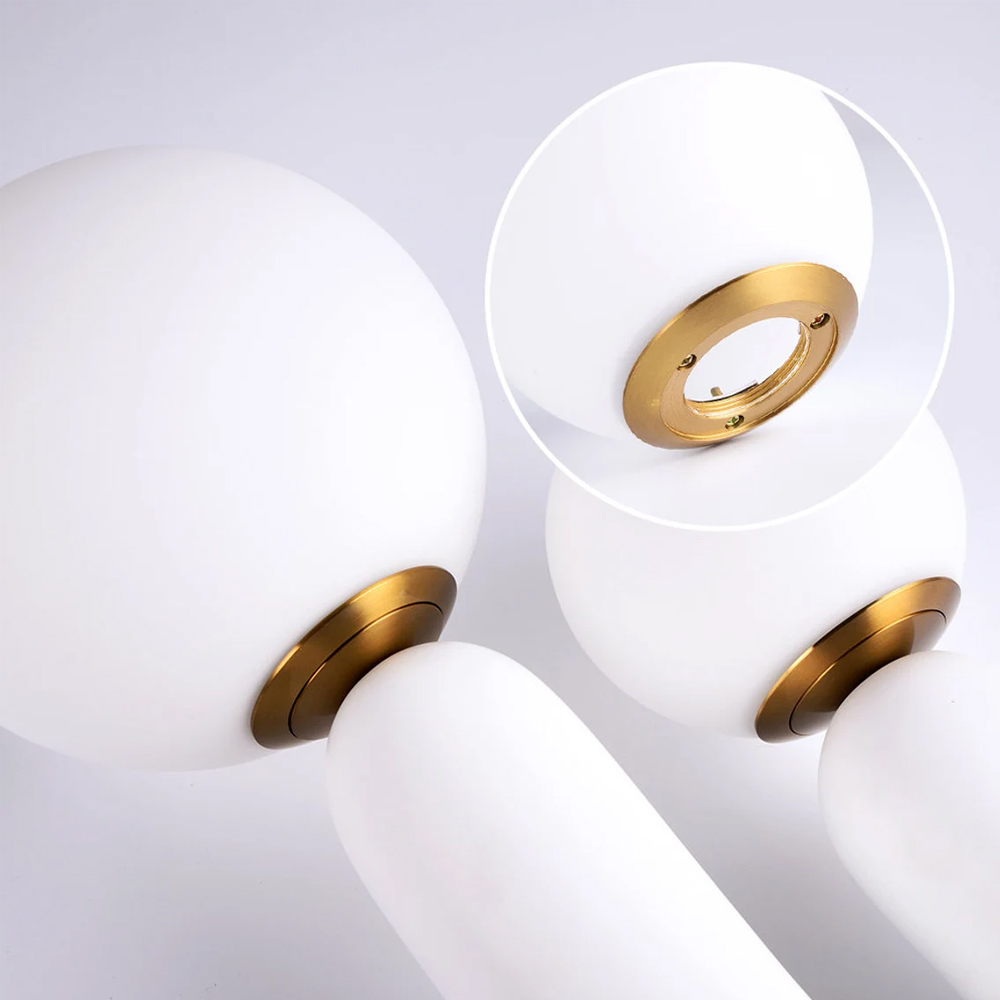 Plug Type White Table Lamp for Living Room Entryway