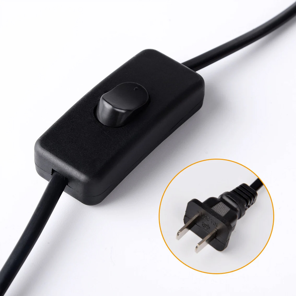 Plug Type White Table Lamp for Living Room Entryway