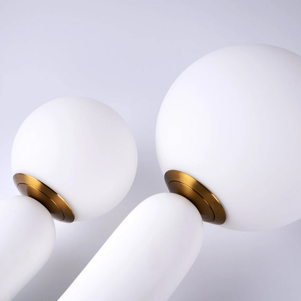 Plug Type White Table Lamp for Living Room Entryway