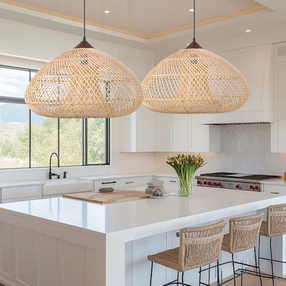 50% OFF Clearance Rattan Zen Pendant Light