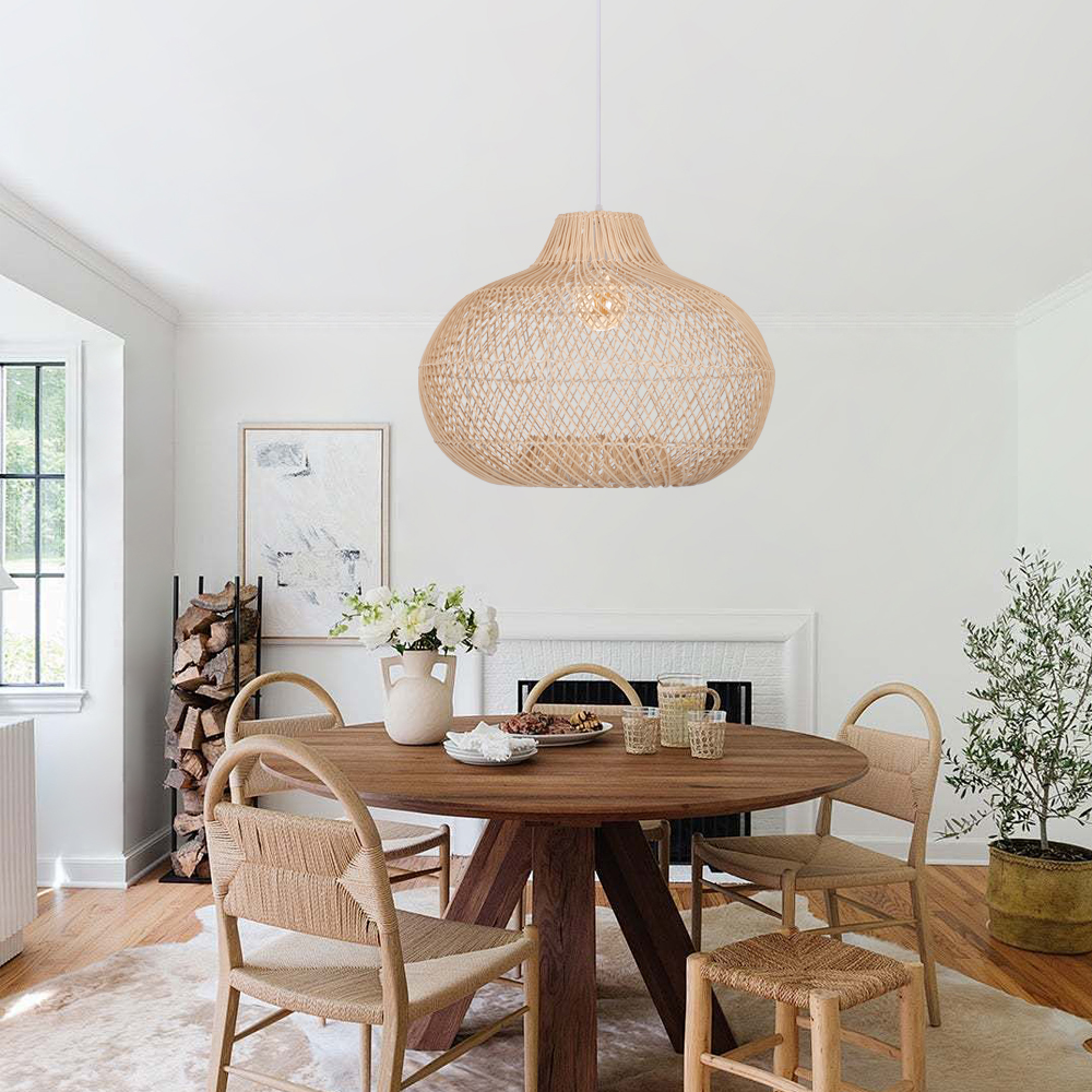 Quality Handmade Rattan Pendant Light