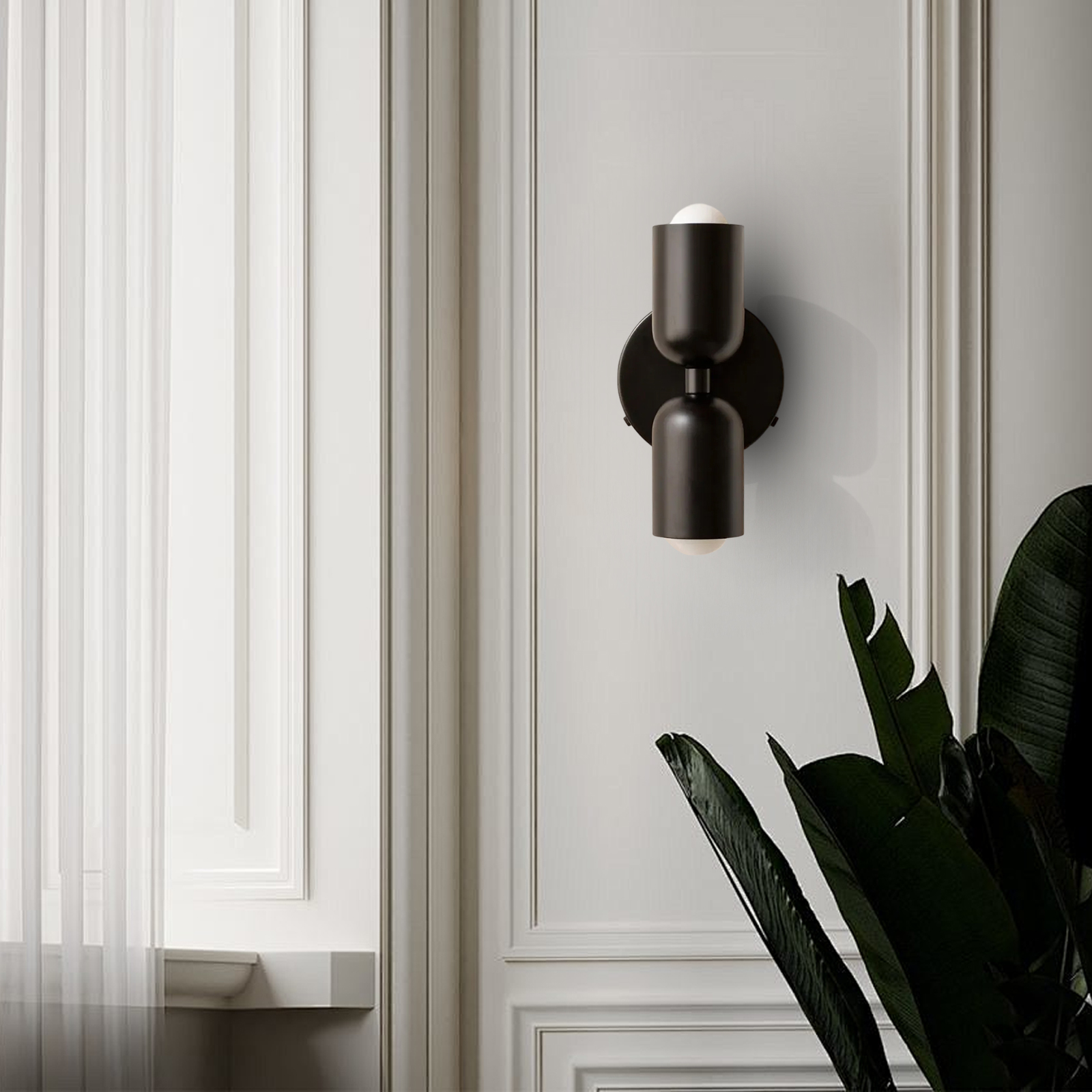 Bedroom Bedside Colorful Double-head Wall Lamp Cream-style Living Room Corridor Light