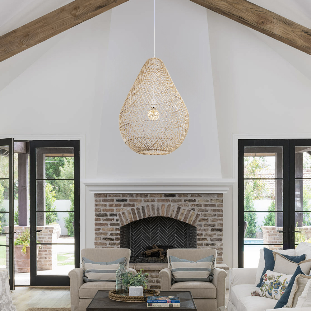 Modern Scandi Ceiling Fixture Kitchen Black Pendant Lighting