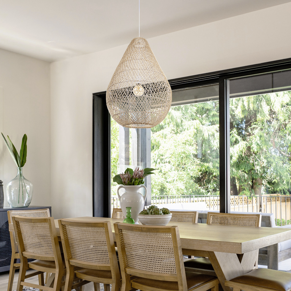 Modern Scandi Ceiling Fixture Kitchen Black Pendant Lighting