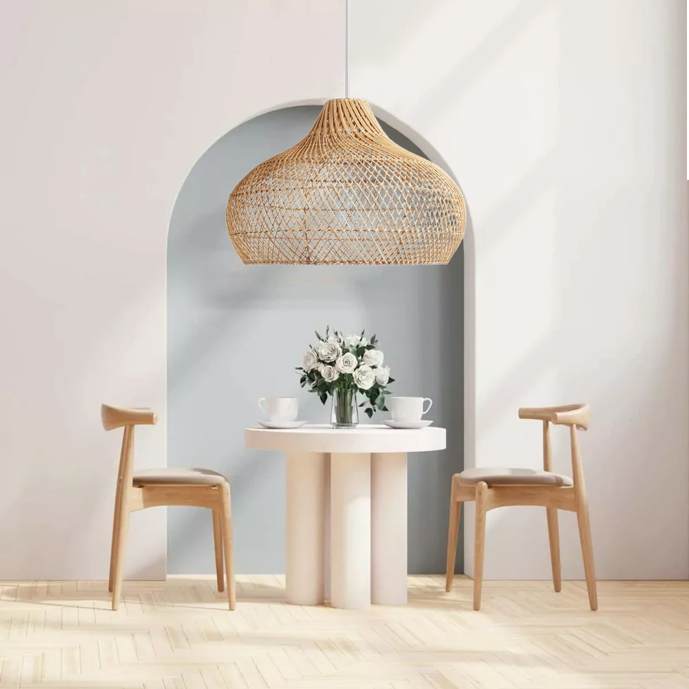 Luxury Lights Handmade Home Decor Rattan Pendant Light