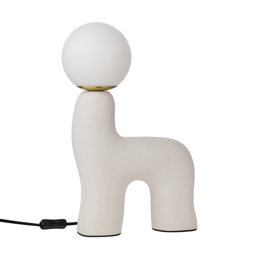 Pony Shape Resin Table Lamp Bedroom Bedside Night Light
