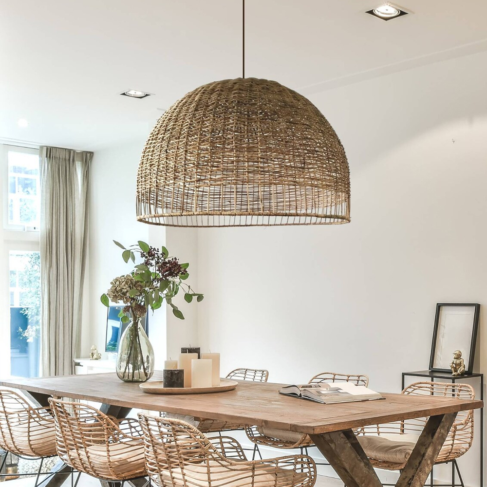 Sunshine State Rattan Pendant Light Home Decor Chandelier