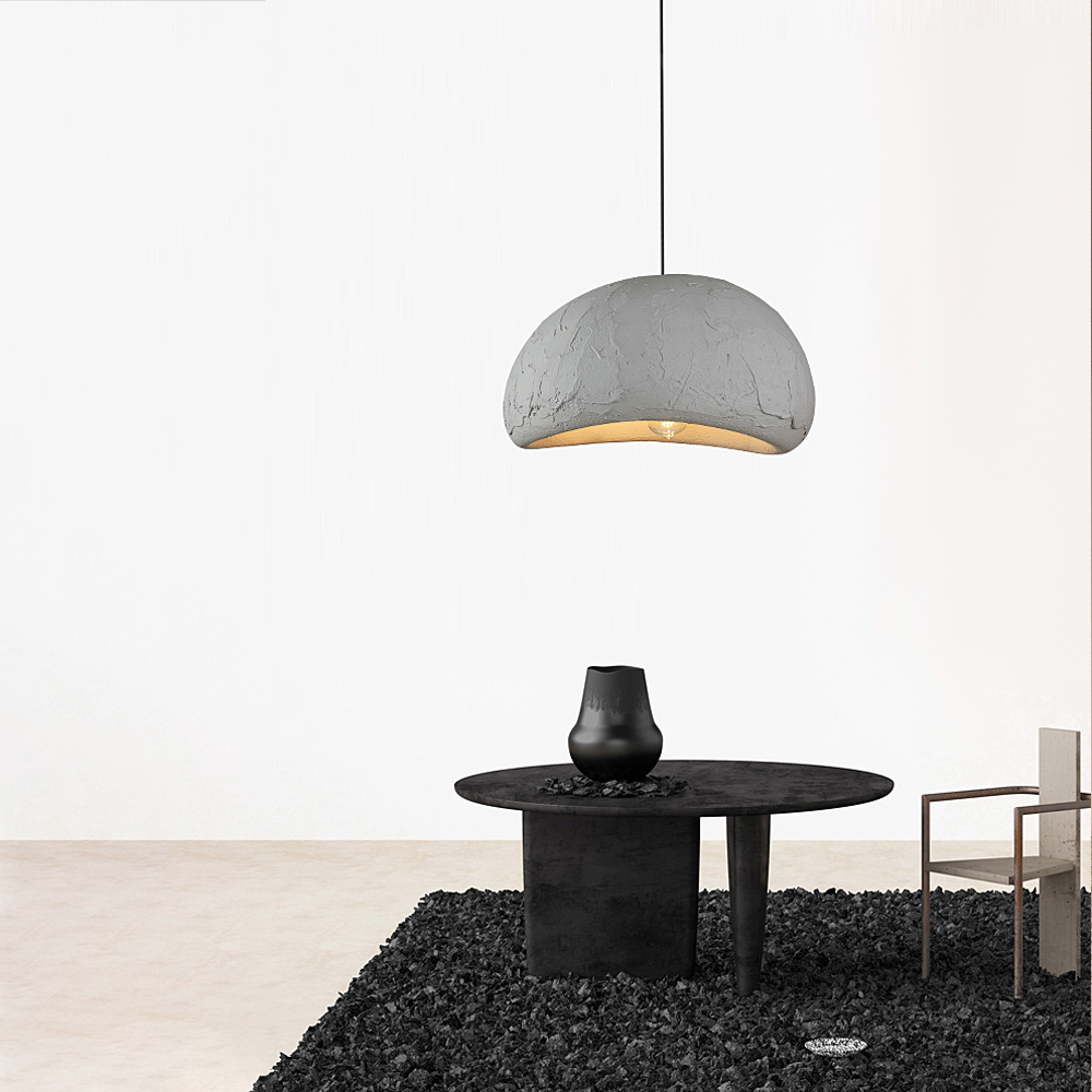 Creative Designer Klein Blue Pendant Light Wabi-sabi Living room Avocado Green Decor Chandelier