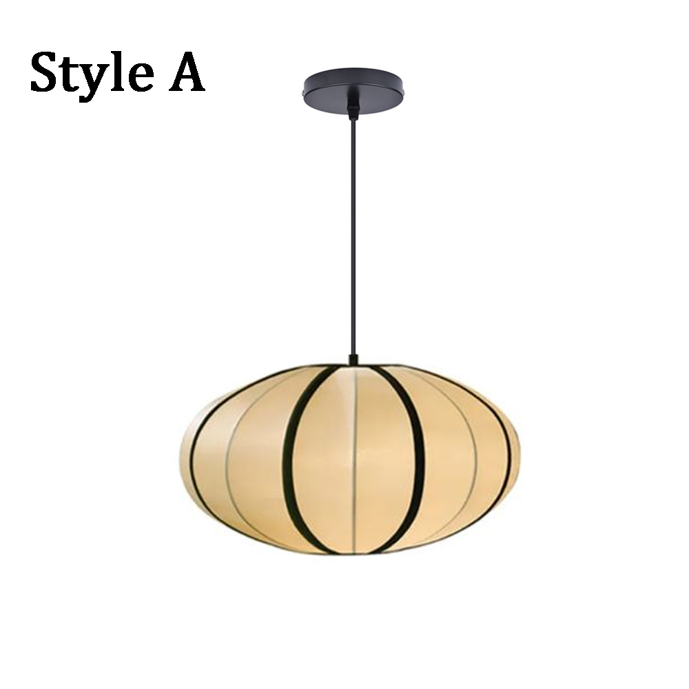 Medieval Vintage Style Fabric Chandelier for Living Room
