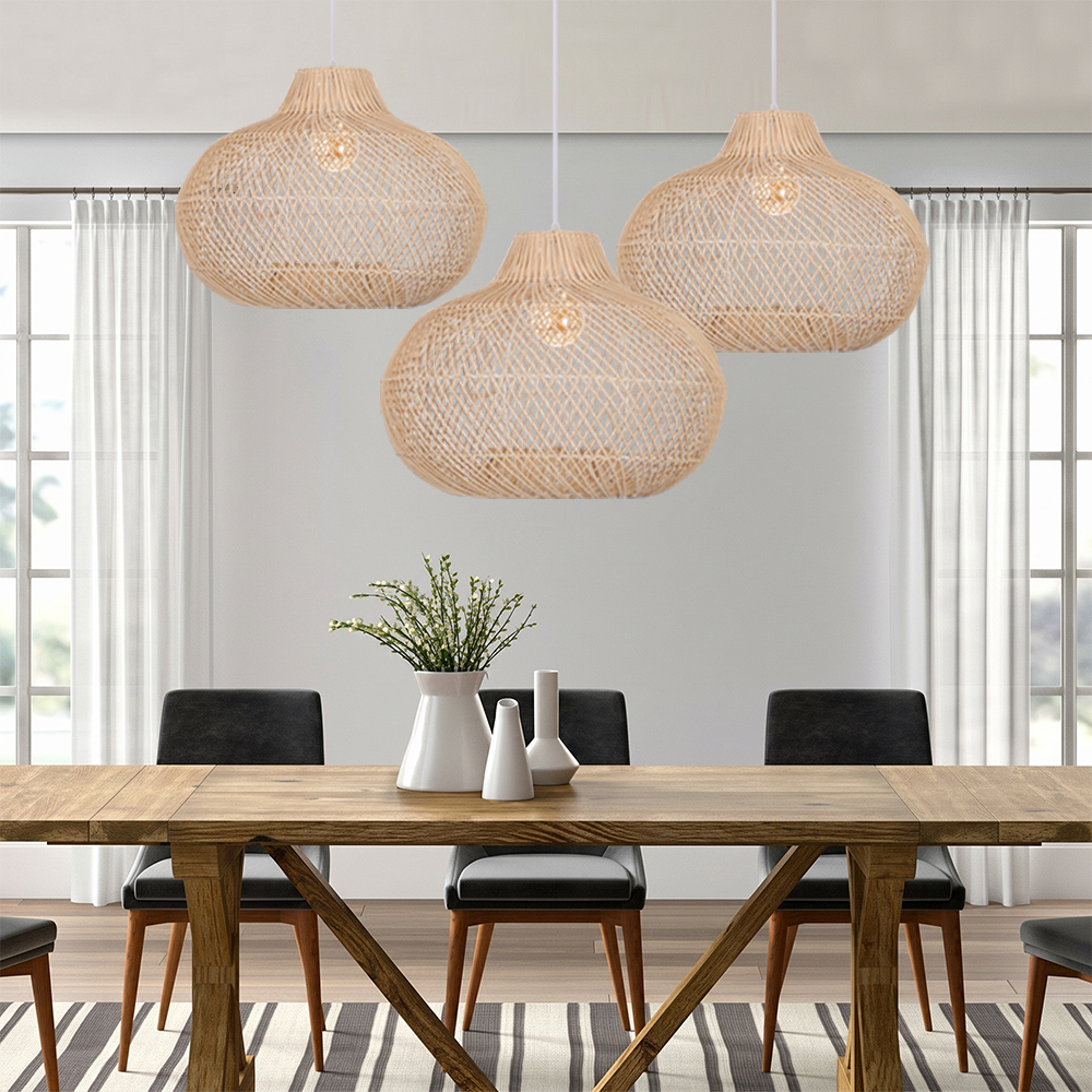 Quality Handmade Rattan Pendant Light