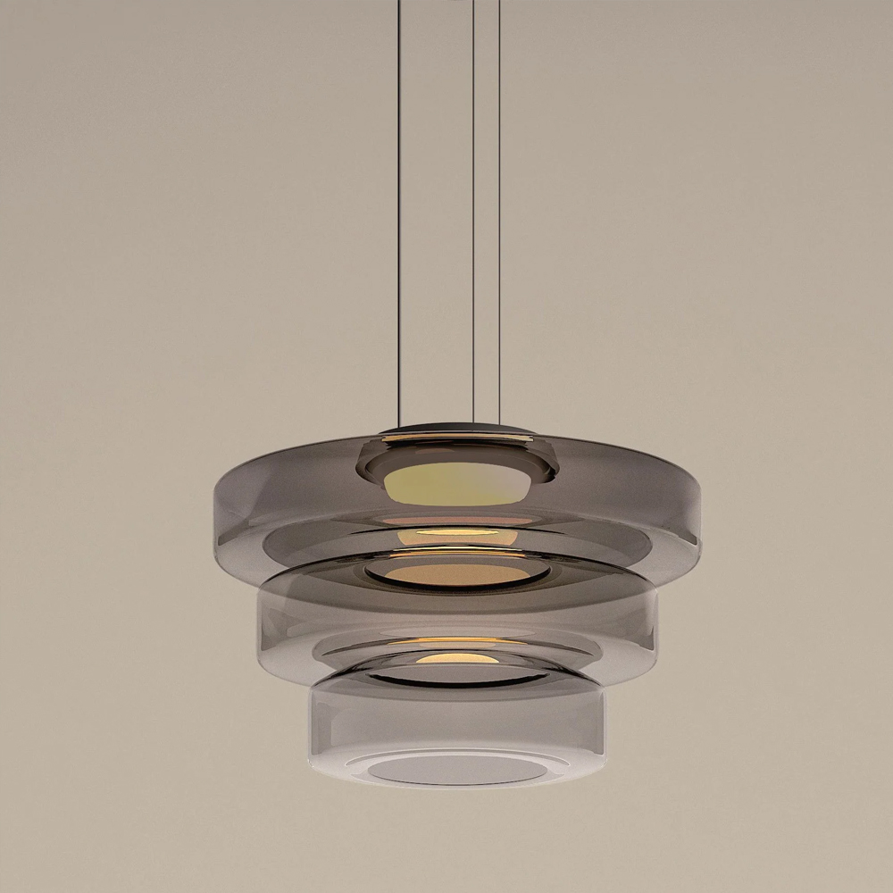 Modern Elegant Glass Pendant Light Fixtures for Living Room Dining Room