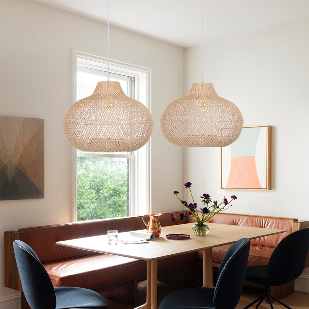 Quality Handmade Rattan Pendant Light