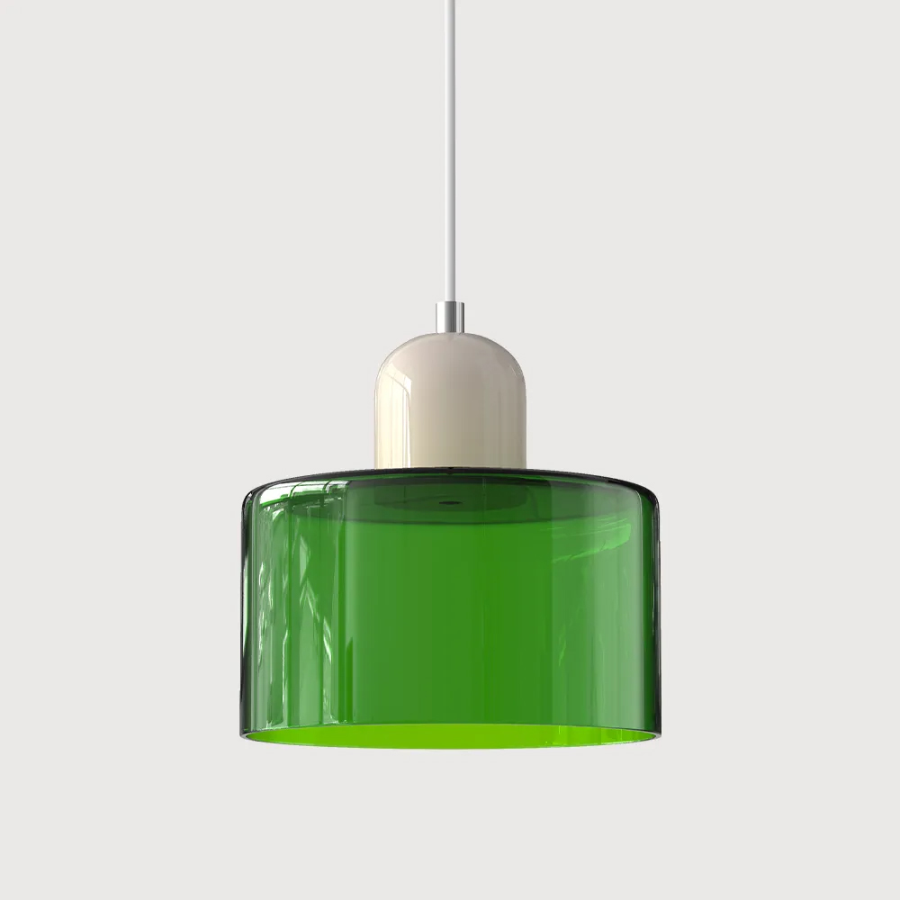 Bauhaus Small Glass Pendant Light For Dining Room and Bedroom