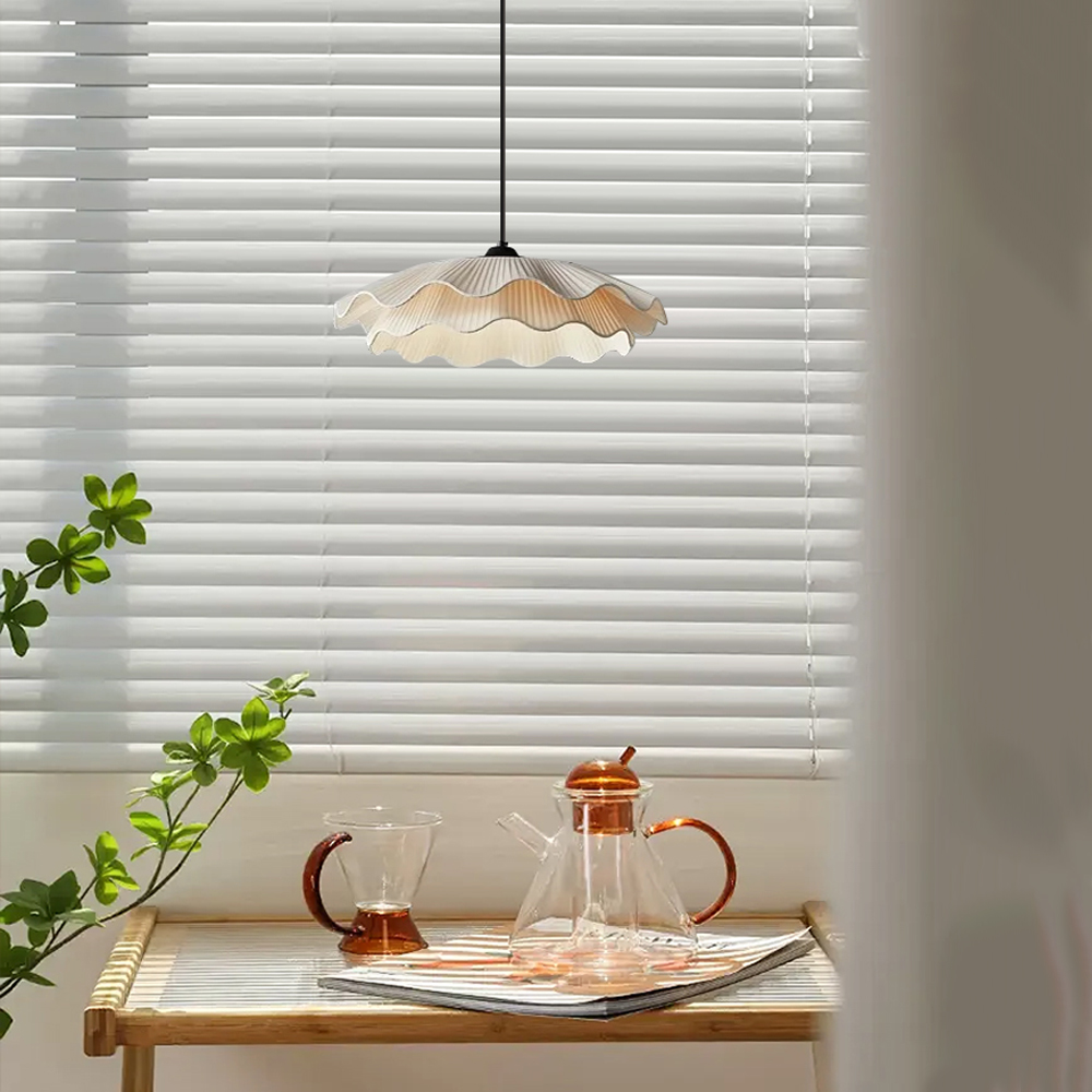 Modern Dining Room Fabric Pendant Light French Design Home Decor Chandelier