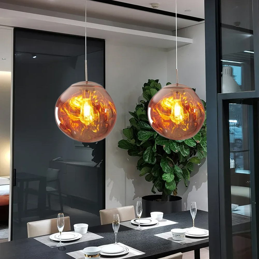 50% OFF Clearance Rose Gold Lava Combination Pendant Lights