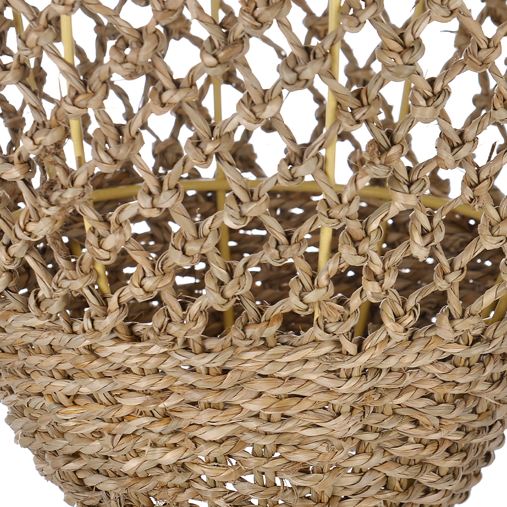 Water Droplet-shaped Restaurant Island Seagrass Chandelier