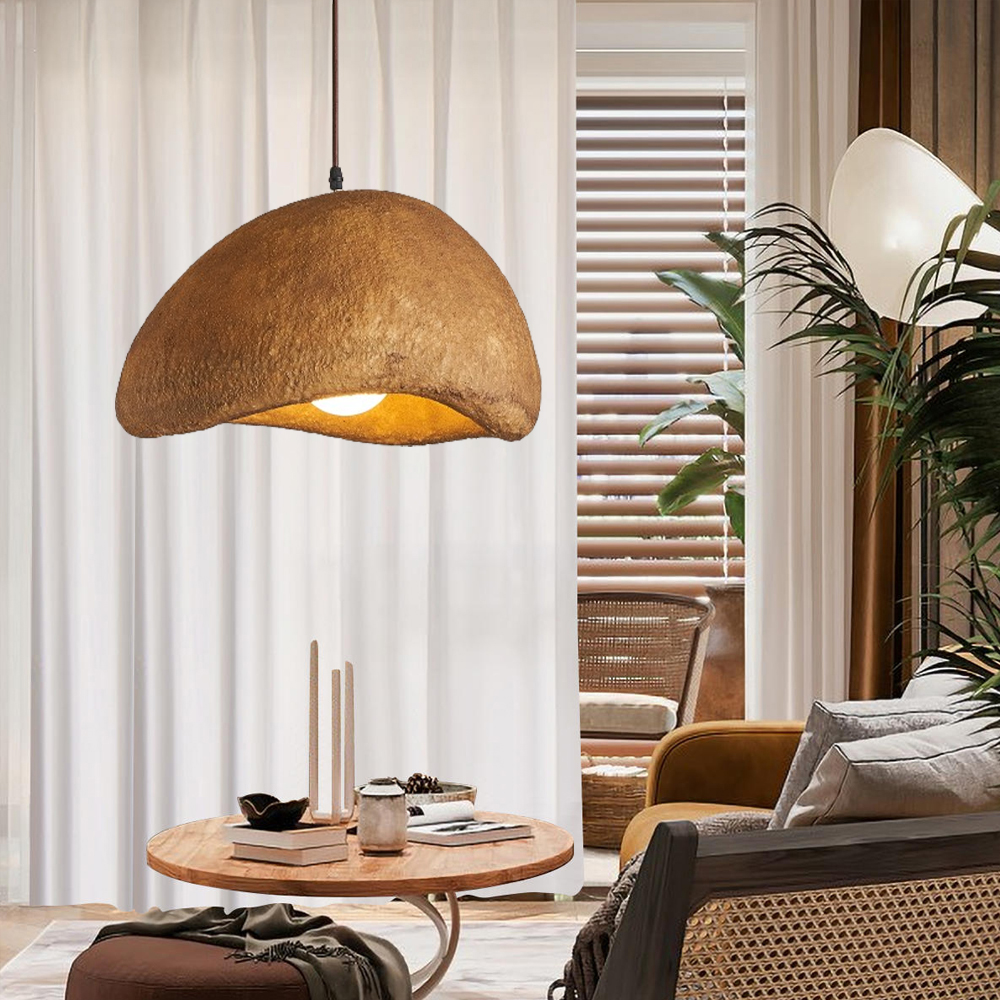 Wabi-sabi Style Designer Chandelier Living Room Pendant Lamp