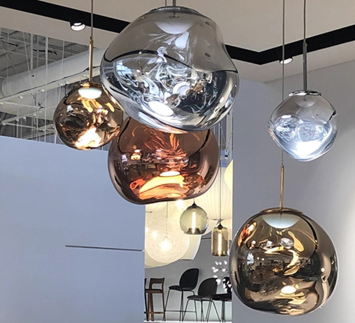 Designer Lava Chandelier Villa Loft Duplex Stairwell Pendant Light Apartment Living Room Empty Luxury Restaurant Lamp