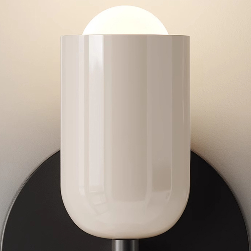 Bedroom Bedside Colorful Double-head Wall Lamp Cream-style Living Room Corridor Light