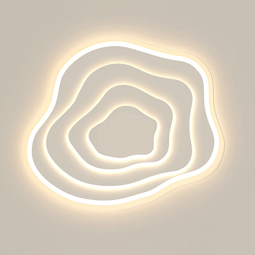 Nordic Minimalist Flower Acrylic Ceiling Light For Bedroom