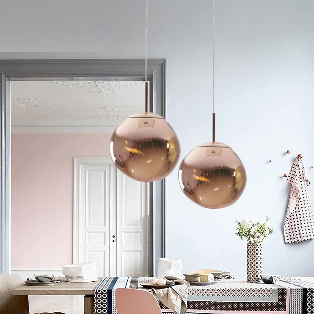50% OFF Clearance Rose Gold Lava Combination Pendant Lights