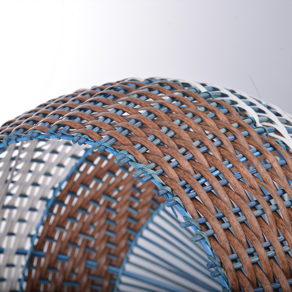 Courtland Blue Rattan Pendant Light Interior Designer Recommended Lamps